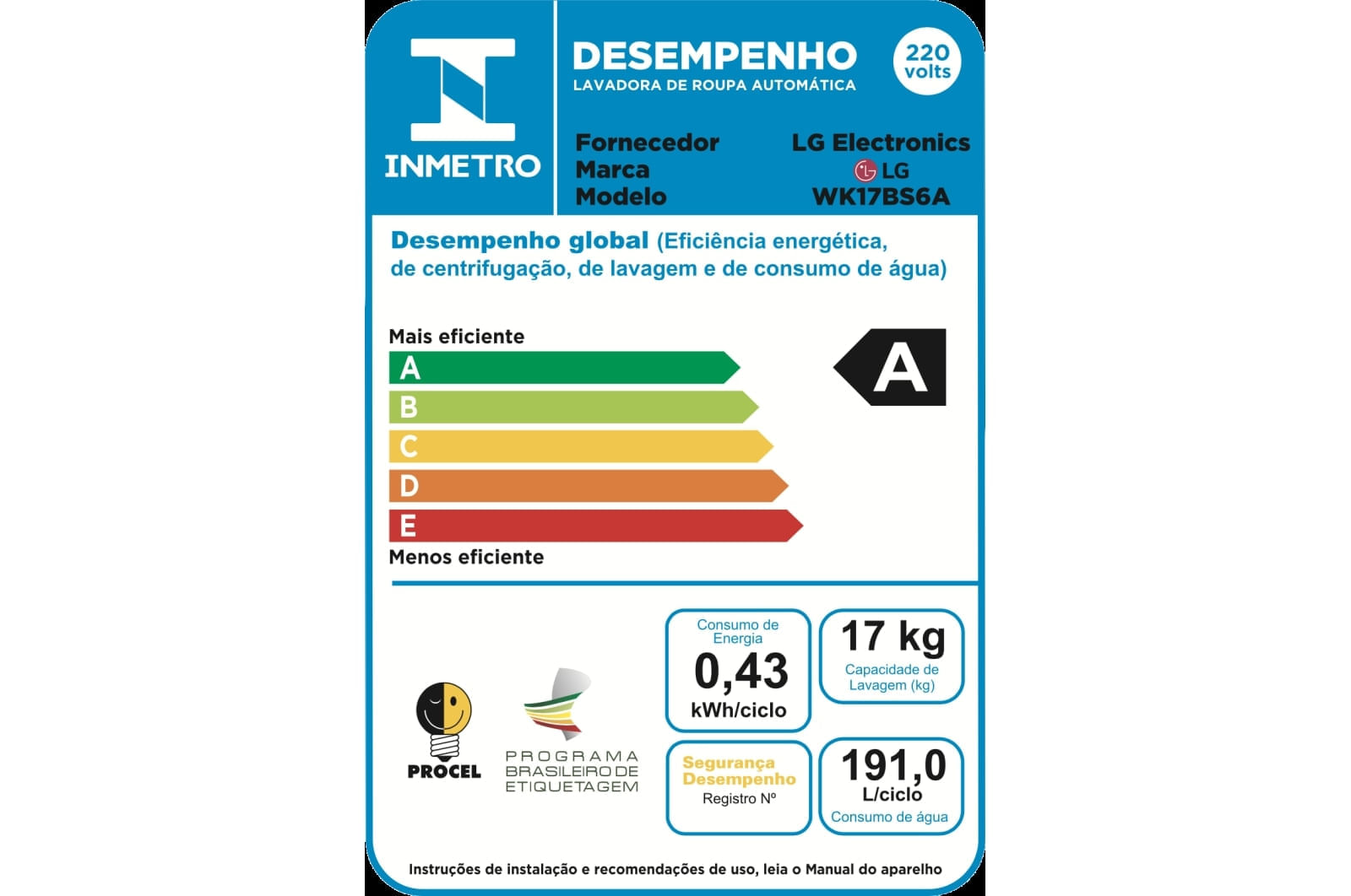 Lavadora e Secadora Elétrica Smart LG WashTower™ 17kg Aço Escovado Preto com Inteligência Artificial AIDD™ - WK17BS6A