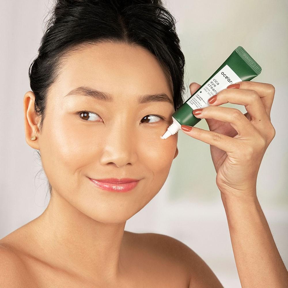 Miniatura Creme Desinchar Area Dos Olhos Cica Eye Cream 25G Océane