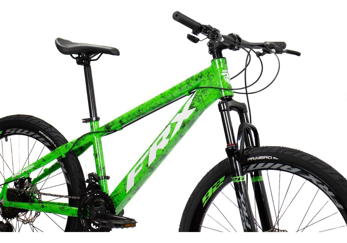 Miniatura Bicicleta Frx Ragnarok Aro 26 Adulto Freeride Green 14