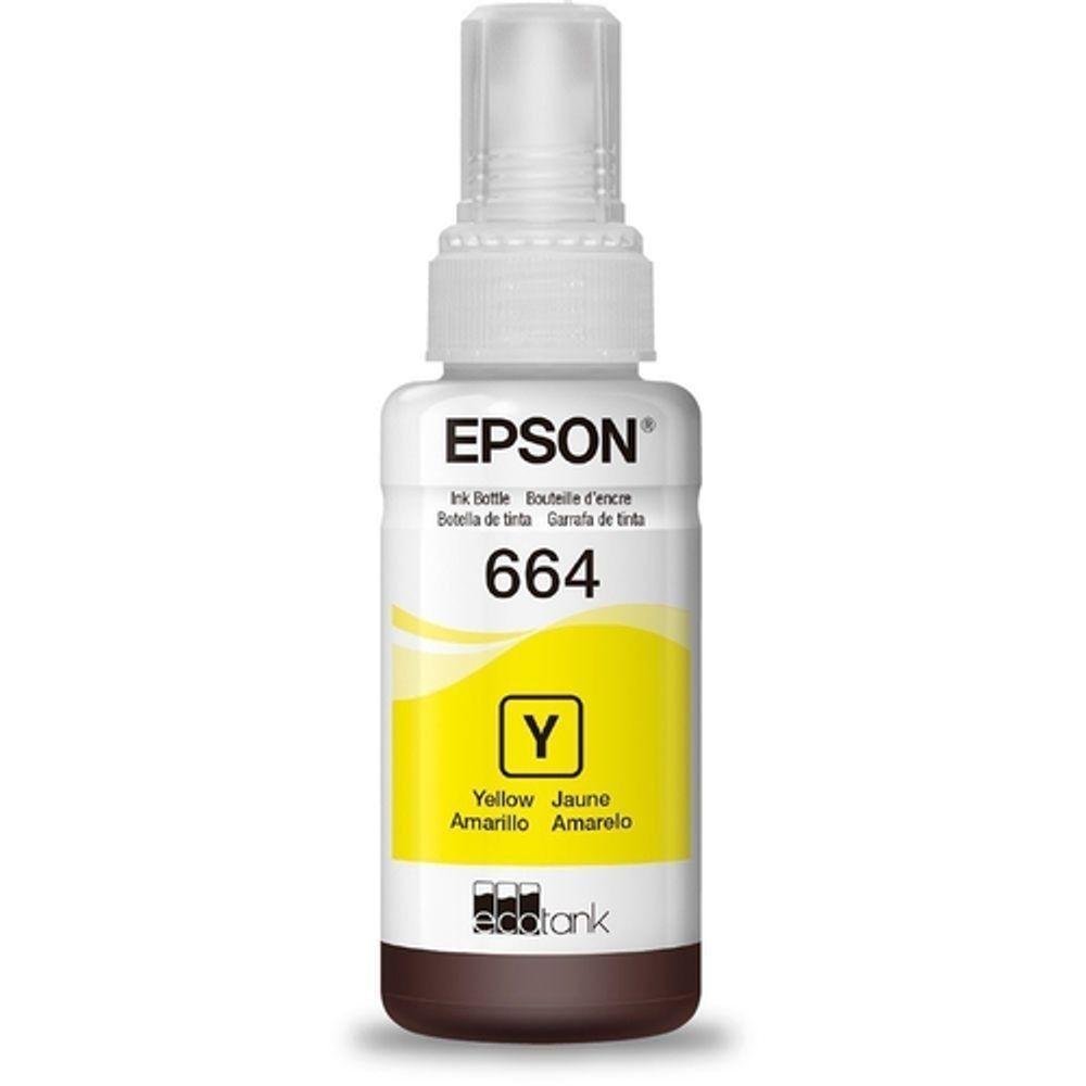 Miniatura Refil Tinta Epson Amarelo T664420-al