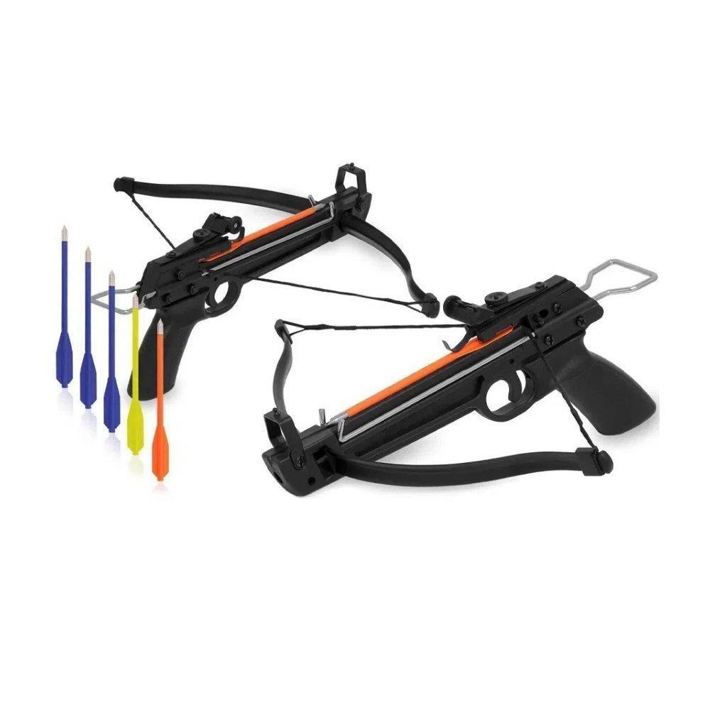 Miniatura Besta Pistol Crossbow Recurva Mk-50a1 50lbs Kit 12 Flechas