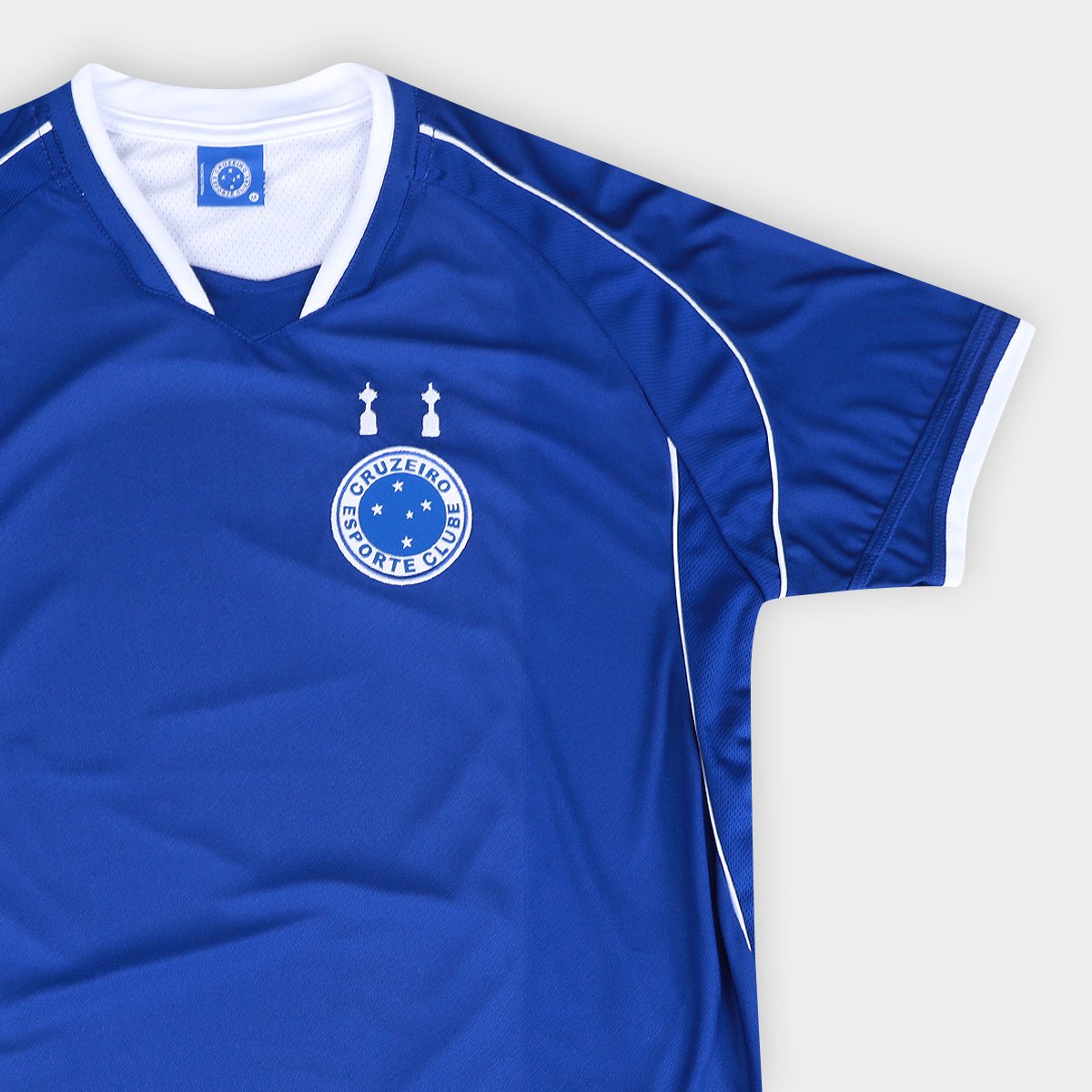 Miniatura Camisa Cruzeiro Retrô 2003 Masculina Azul - P