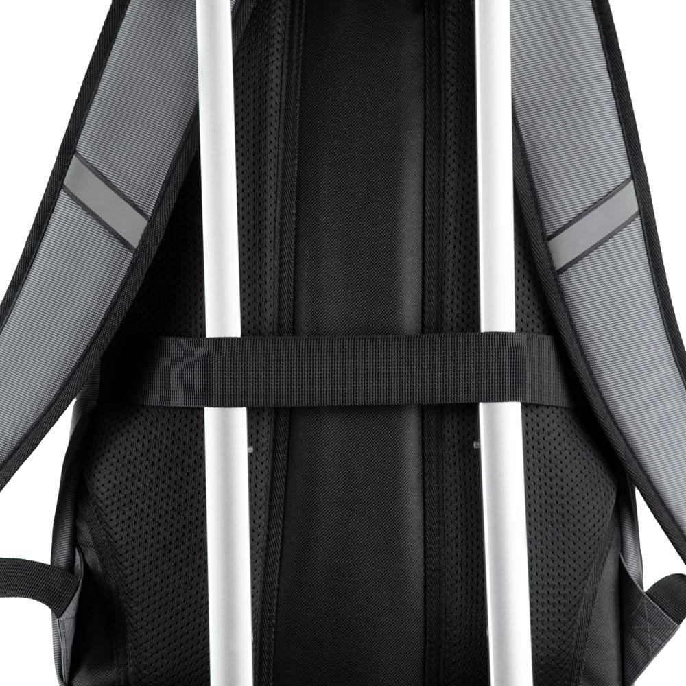 Mochila Masculina Millenium para Notebook  Preta Cinza