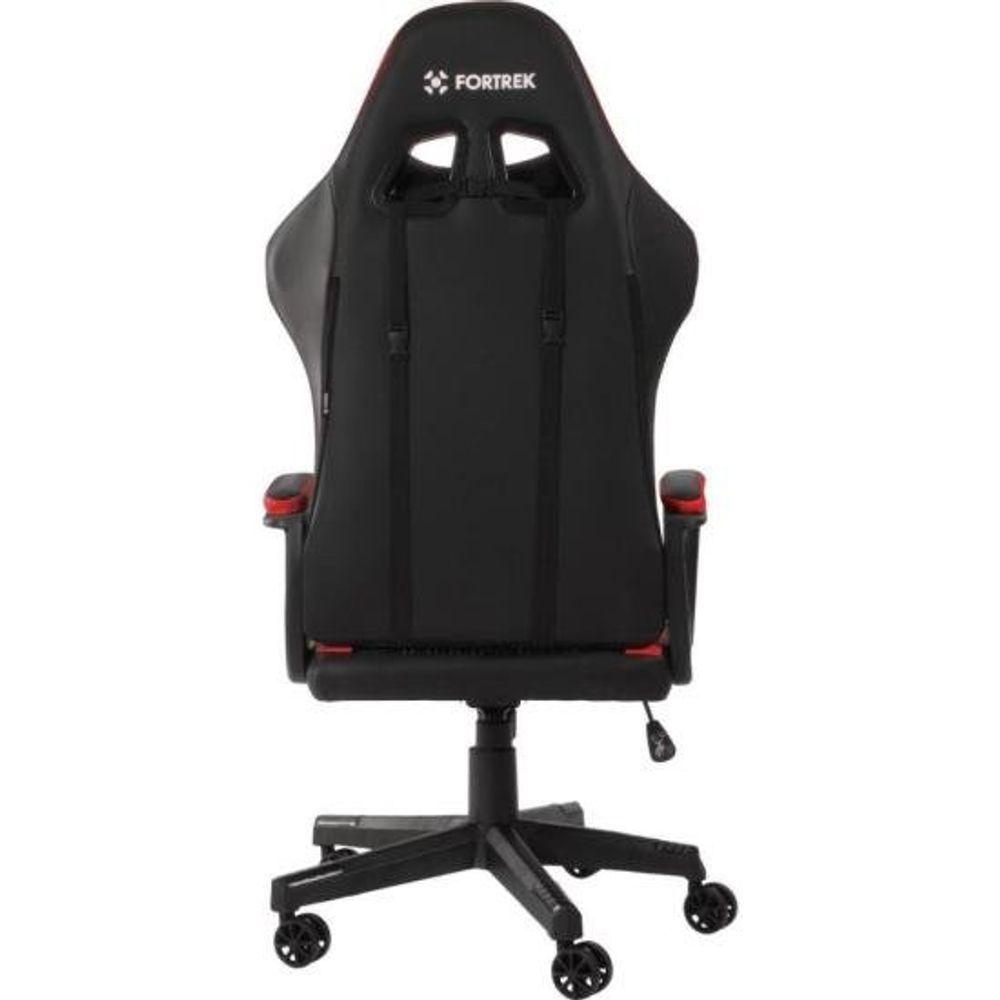 Miniatura Cadeira Gamer Fortrek Vickers Preta-vermelha