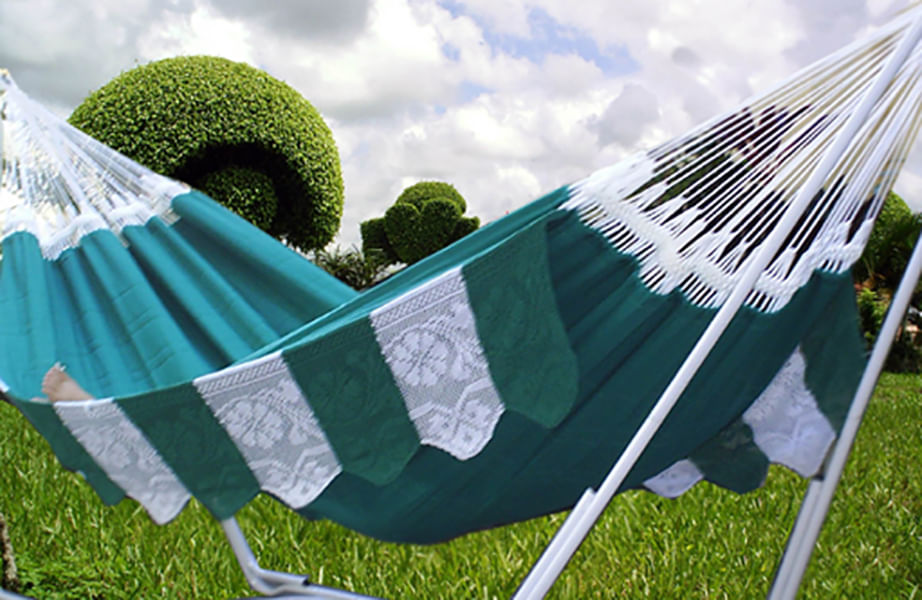 Miniatura Rede de Dormir Massageadora, Magnética, Infravermelho Longo 440 cm - Vermelho - Rede de descanso - Punhos de polipropileno com r.