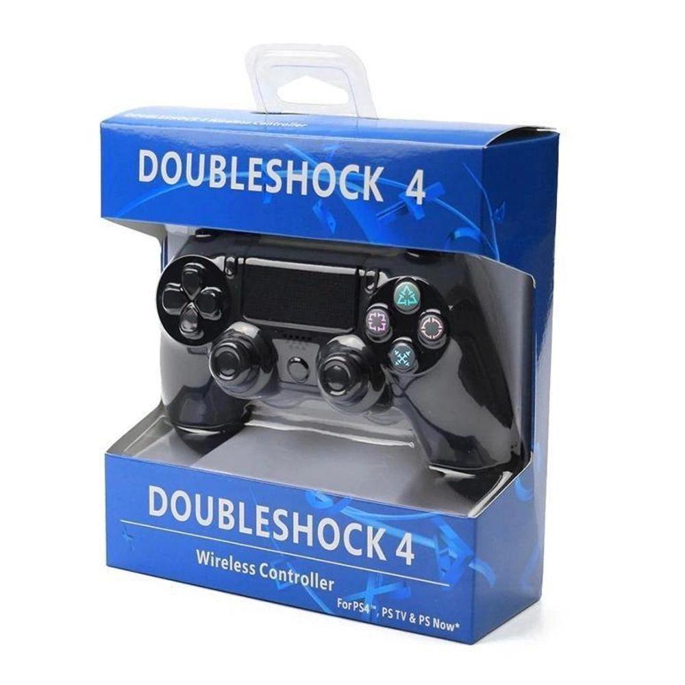 Miniatura Controle Sem Fio Playstation 4 PS4 Doubleshock - Preto