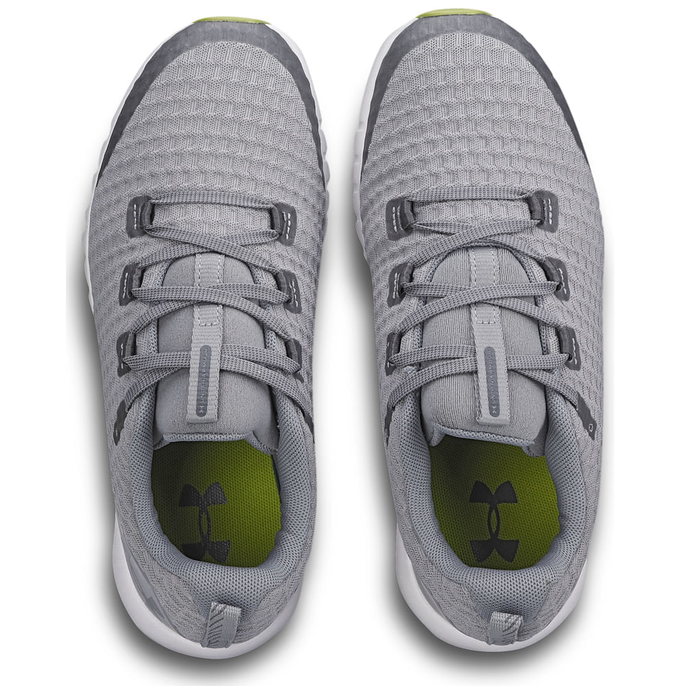 Miniatura Tênis de Treino Feminino Under Armour GS Suspend Cinza - 34.5