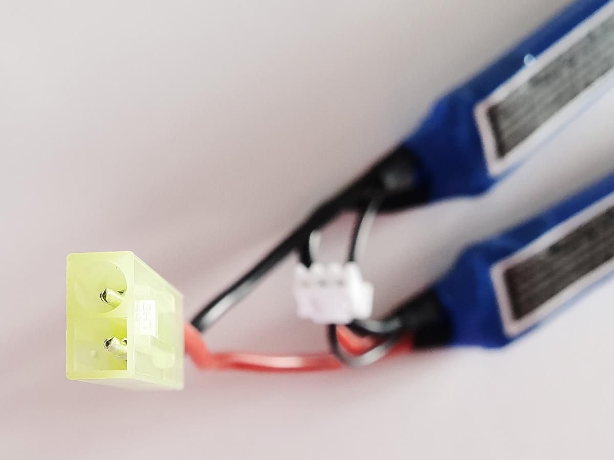 Miniatura Bateria Lipo 7.4V 1100 Mah 2 S 20 C Leão Modelismo