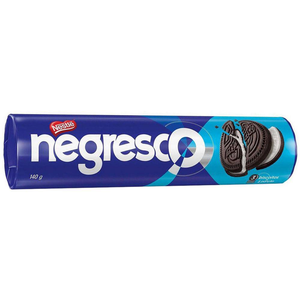 50 Un Biscoito Negresco Recheado 140G - Nestlé