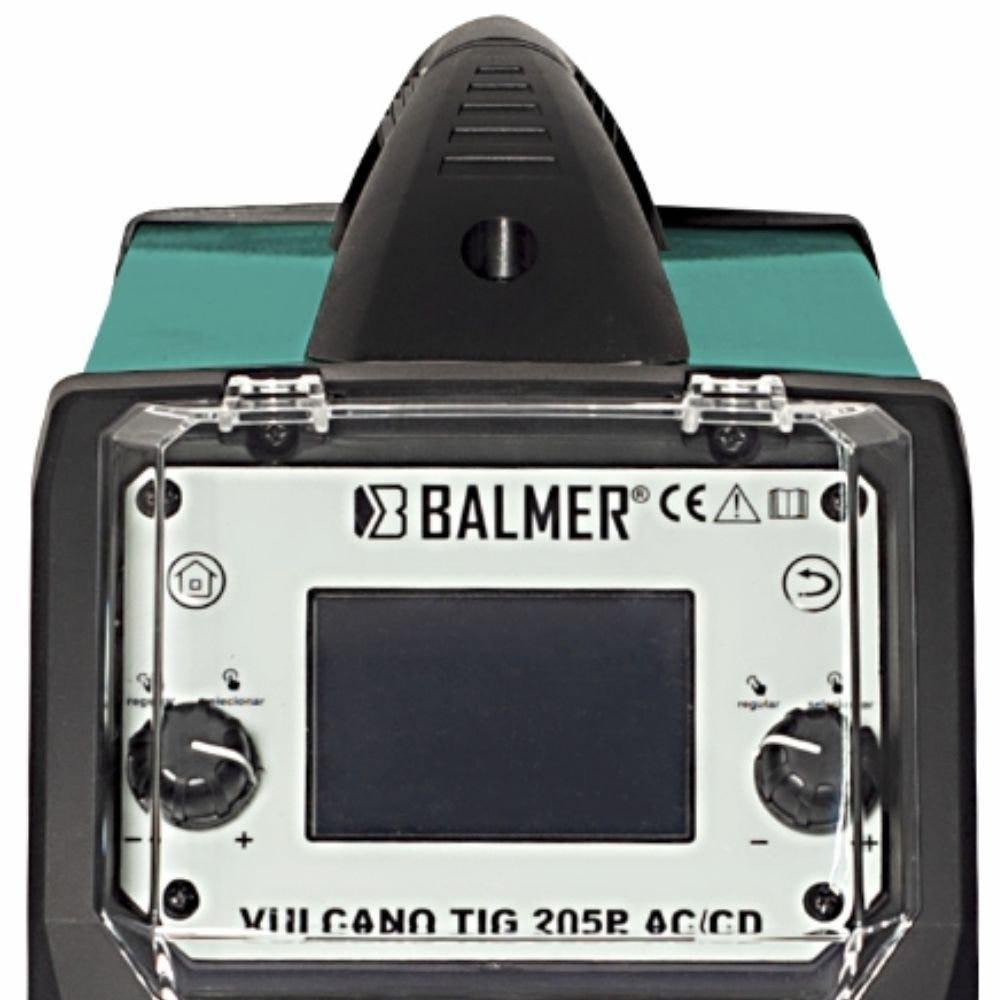 Miniatura Máquina de Solda Inversora Vulcano 200A TIG 205P AC/DC BALMER