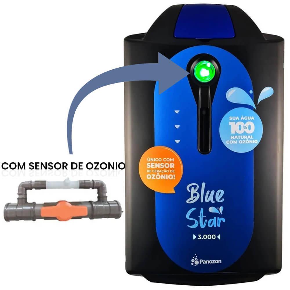 Miniatura Tratamento Ozônio Piscina Blue Star 3000 Até 100 Mil Litros