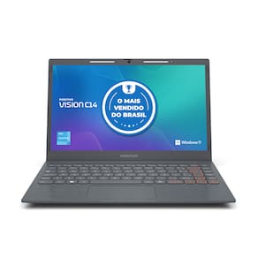 Miniatura Notebook Positivo Vision Intel Celeron Dual Core 4GB 128GB eMMC Tela HD 14” Windows 11 + Microsoft 365 Personal Válido por 1 Ano - C14 Lumina BAR