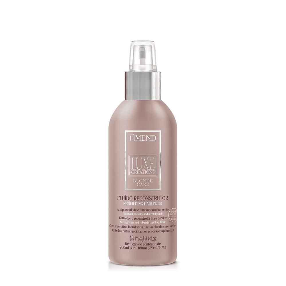 Miniatura Fluído Reconstrutor Luxe Creations Blonde Care Amend 180Ml