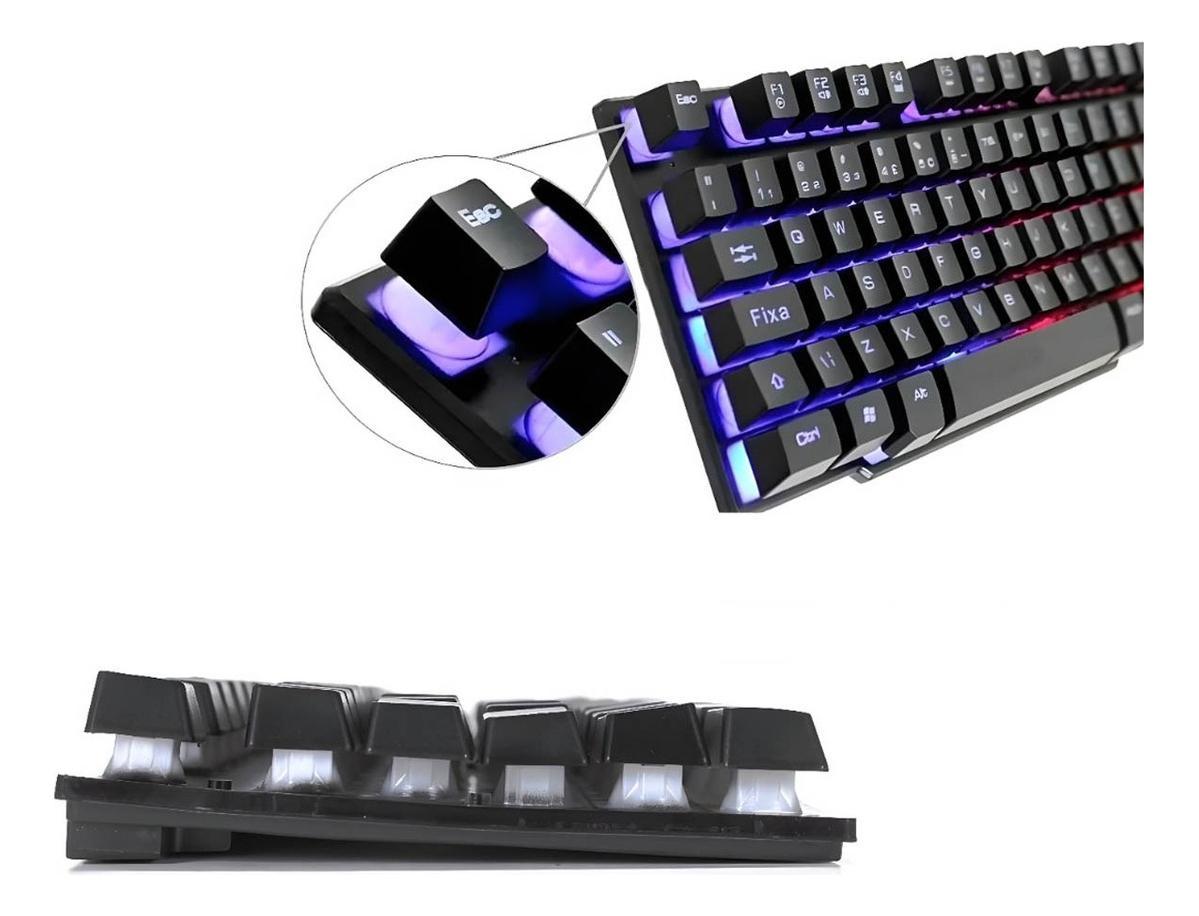 Miniatura Teclado Gamer Mecânico Tomate Mte - M105