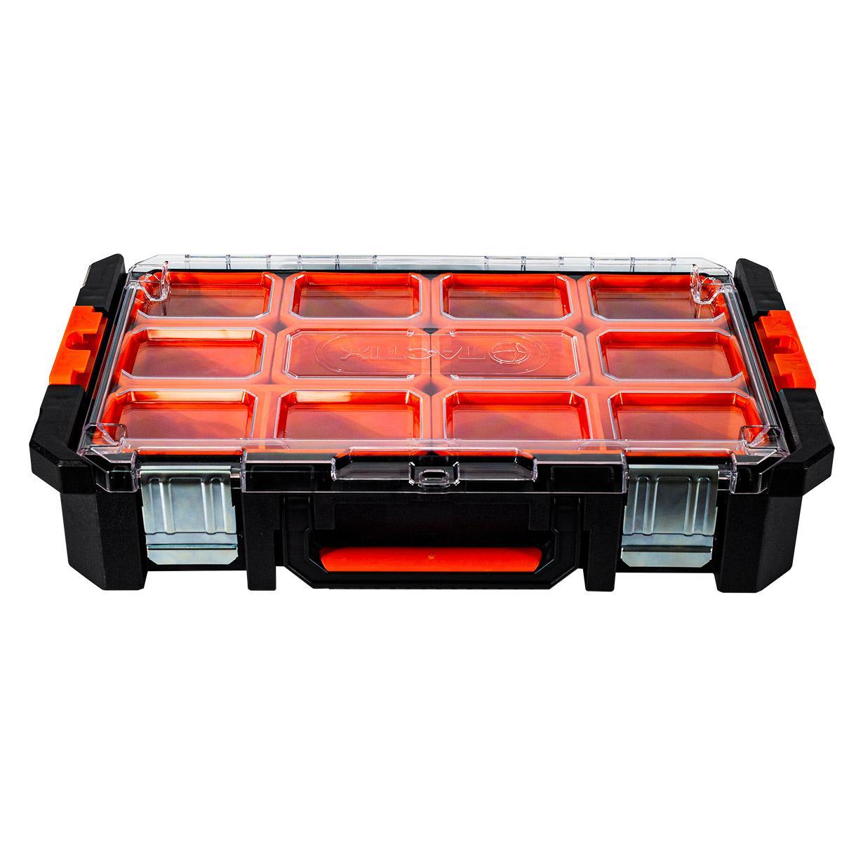 Miniatura Kit Carrinho Caixa Ferramentas Modular Alça Telescópica