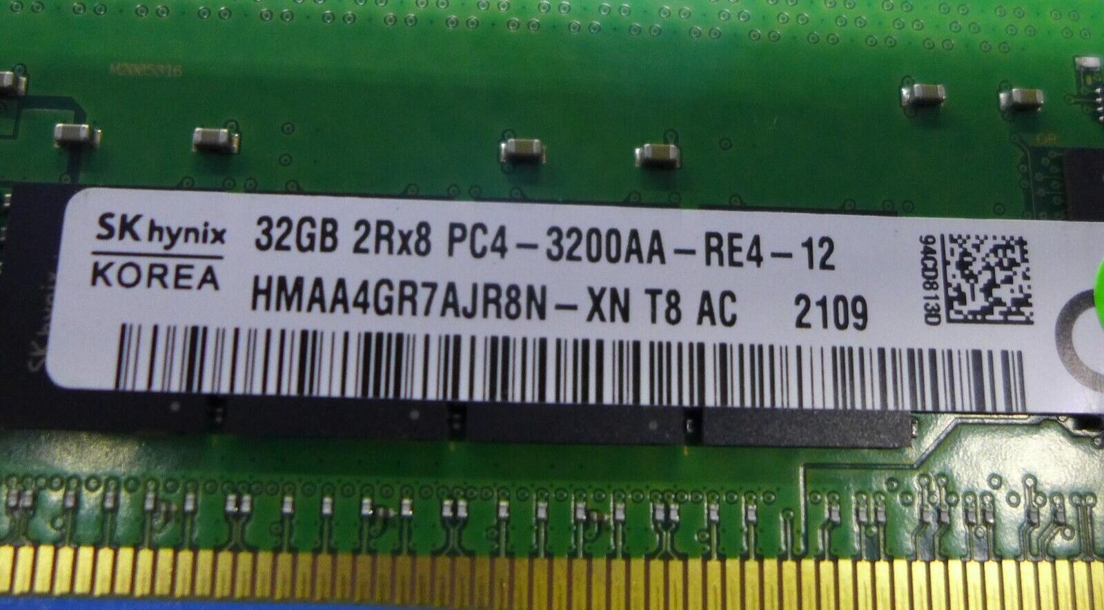 Miniatura Memoria Servidor 32Gb Ddr4 3200 Mhz Ecc Rdimm Sk Hynix