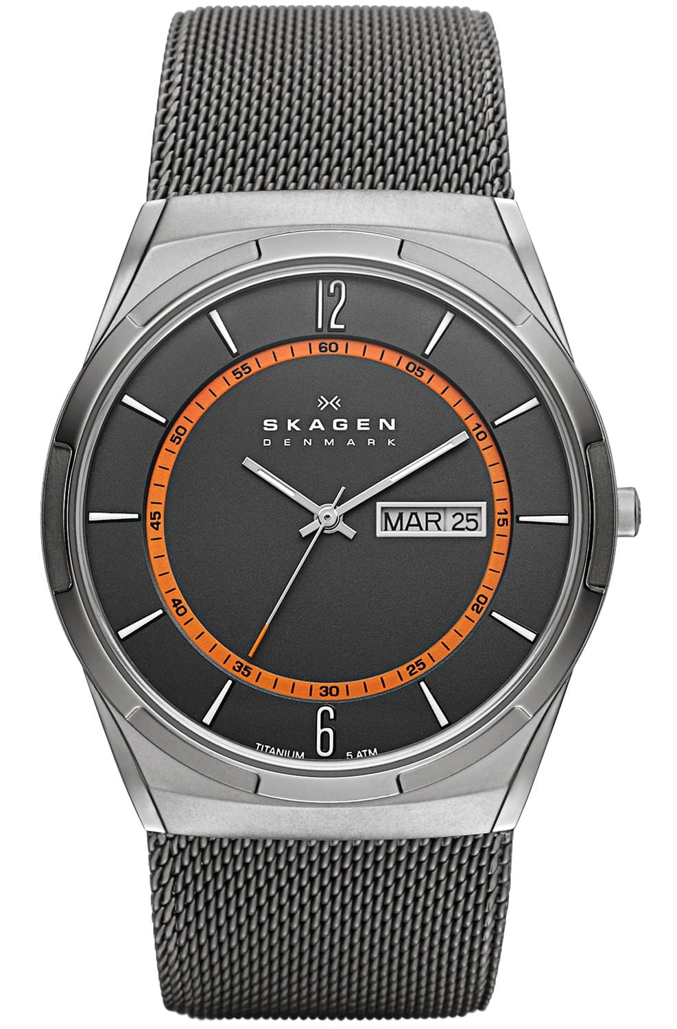 Miniatura Relógio Skagen Titanium Slim SKW6007