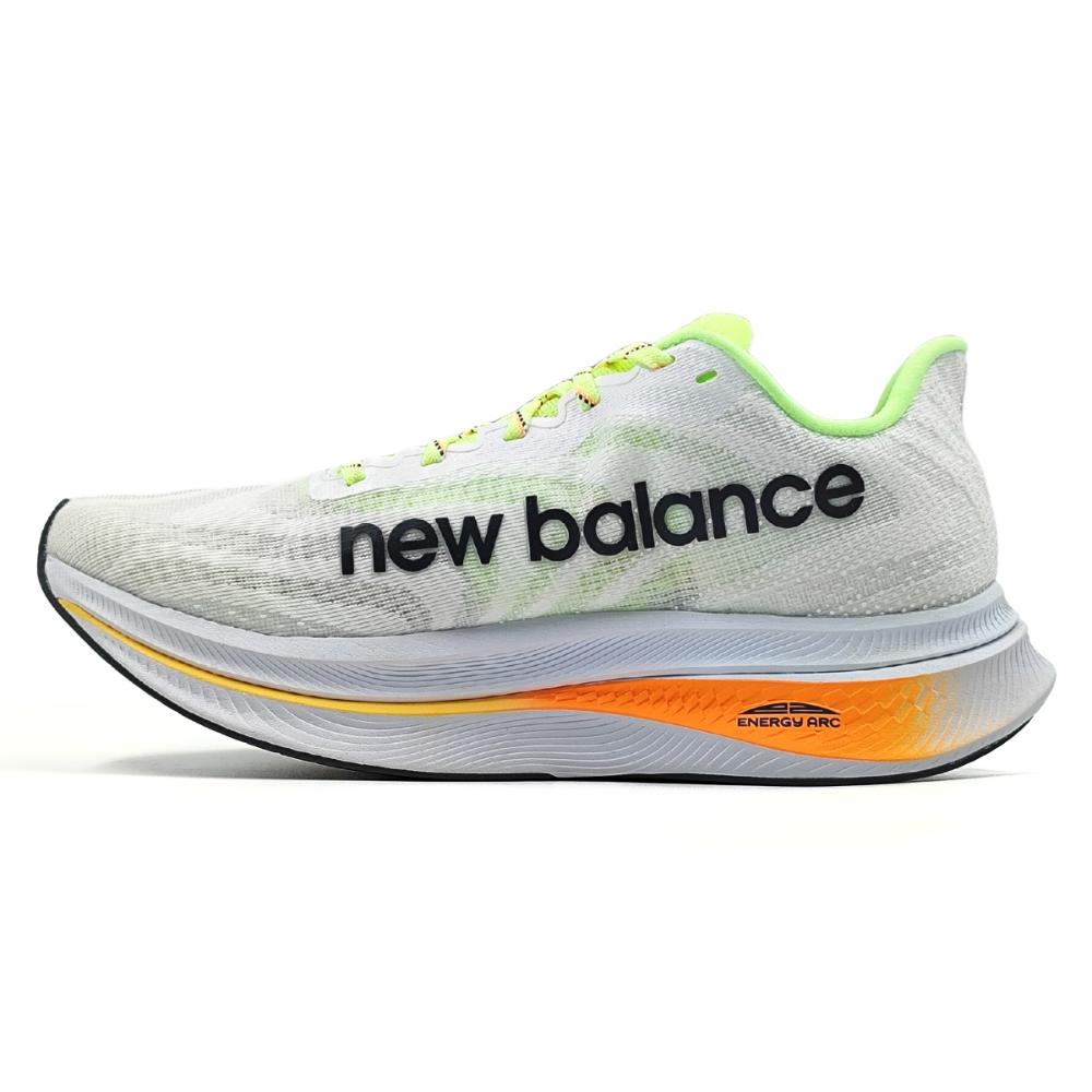 Miniatura Tênis New Balance FuelCell Supercomp Trainer V2 Masculino BRANCO/VERDE - 40