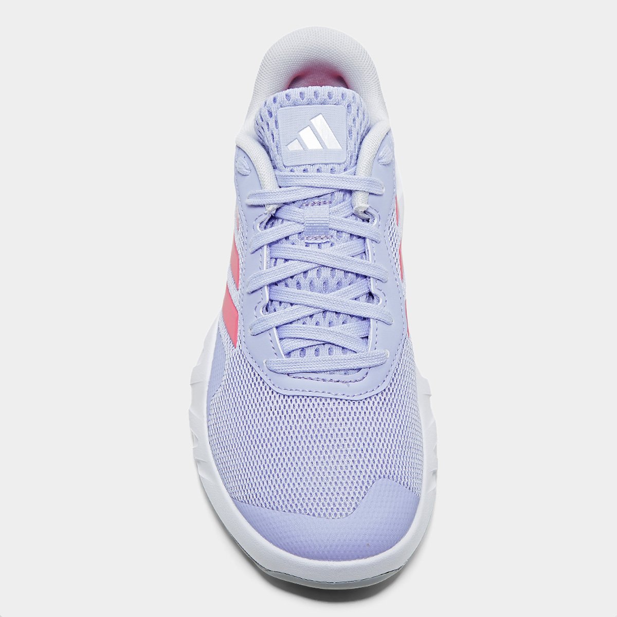 Miniatura Tênis Adidas Amplimove Trainer Feminino Roxo+Rosa - 34