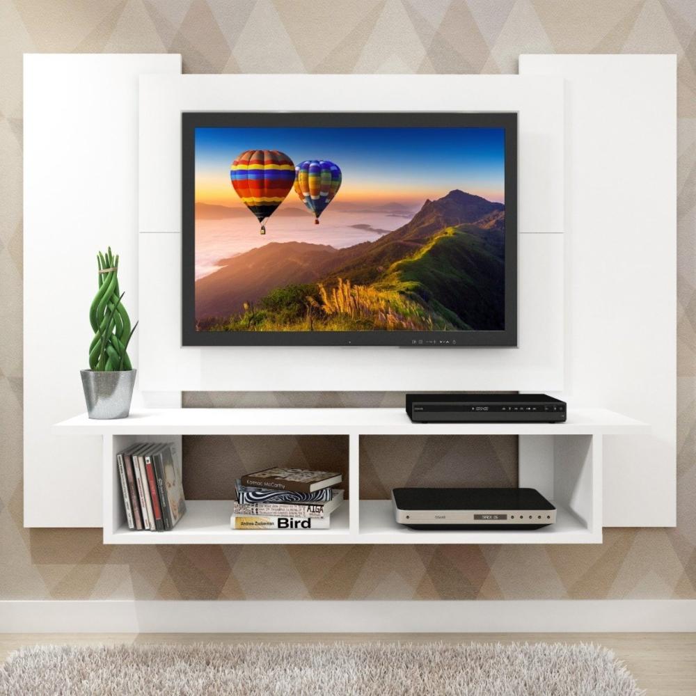 Miniatura Painel para TV até 48 Polegadas 120cm com Nicho Fellicci