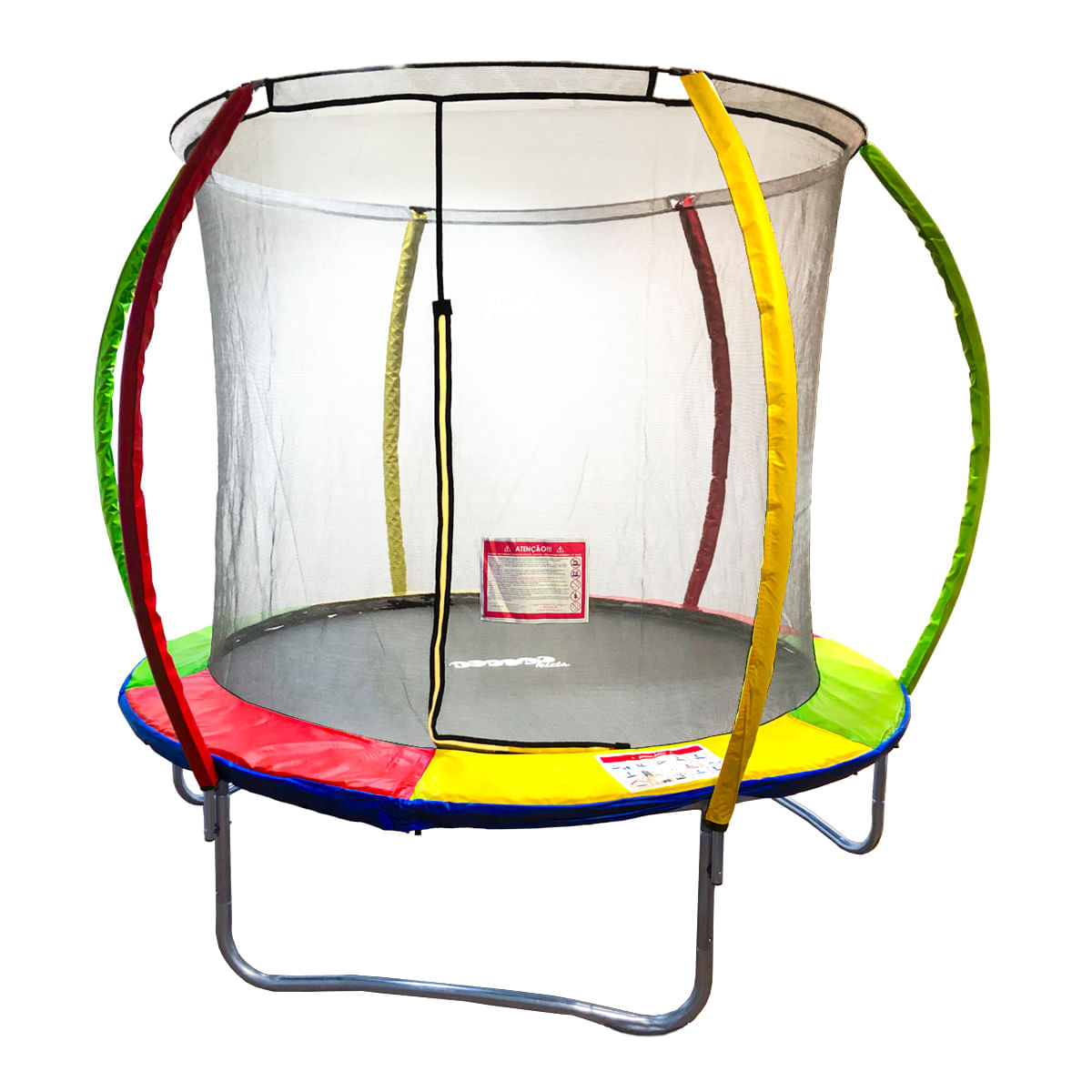 Miniatura Cama Elástica Pula Pula Trampolim 2,44m com Rede Replay Kids