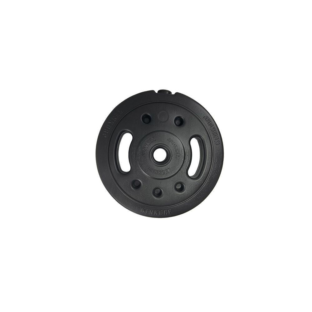 Miniatura Kit Anilha 12 Kg + Barra De 40 Cm Com Presilhas