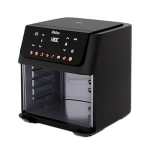 Fritadeira Elétrica Air Fryer Philco Oven PAF11B 11L Porta Removível - Preta 110V