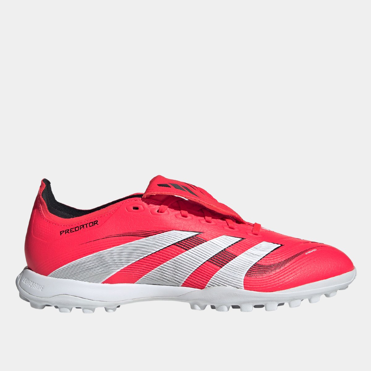 Miniatura Chuteira Society Adidas Predator League Lin Unissex Vermelho+Branco - 37
