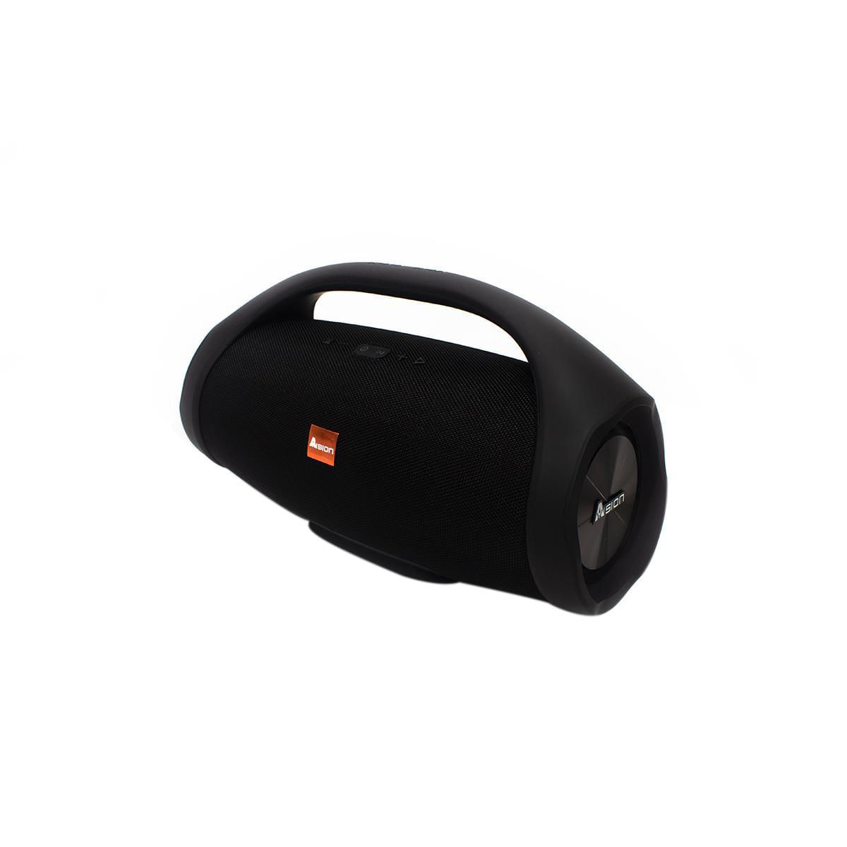 Miniatura Caixa De Som Boombox Bluetooth Usb Dois Falantes 20w Grave
