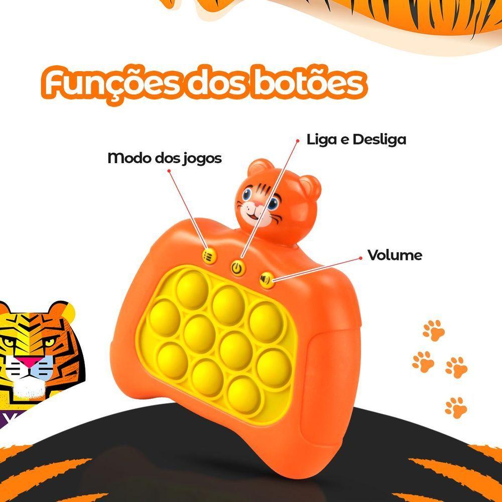 Relogio Infantil Digital + Oculos Sol Prova Dagua Presente Criança Original Laranja Anti-stress