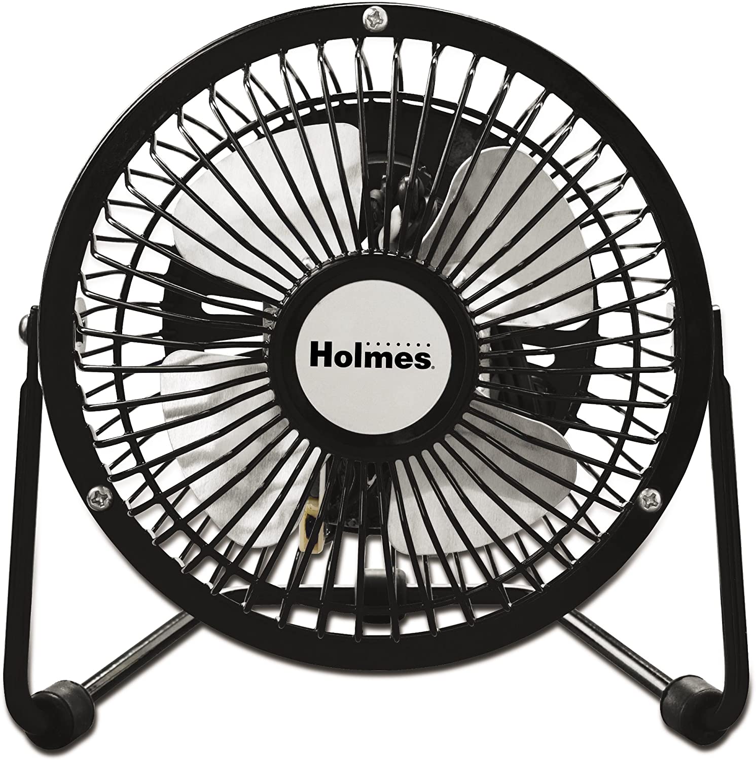 Miniatura Holmes Ventilador de Mesa de 15 cm, 25 W, 110v, preto.
