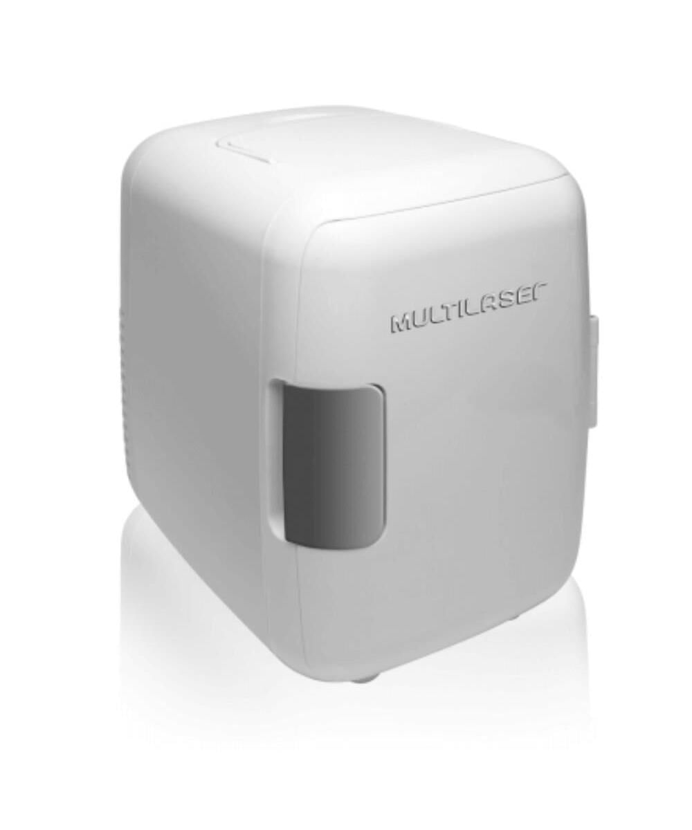 Miniatura Mini Geladeira Multilaser 4L 6 Latas 350ML Cabo DC 12V Bca opção