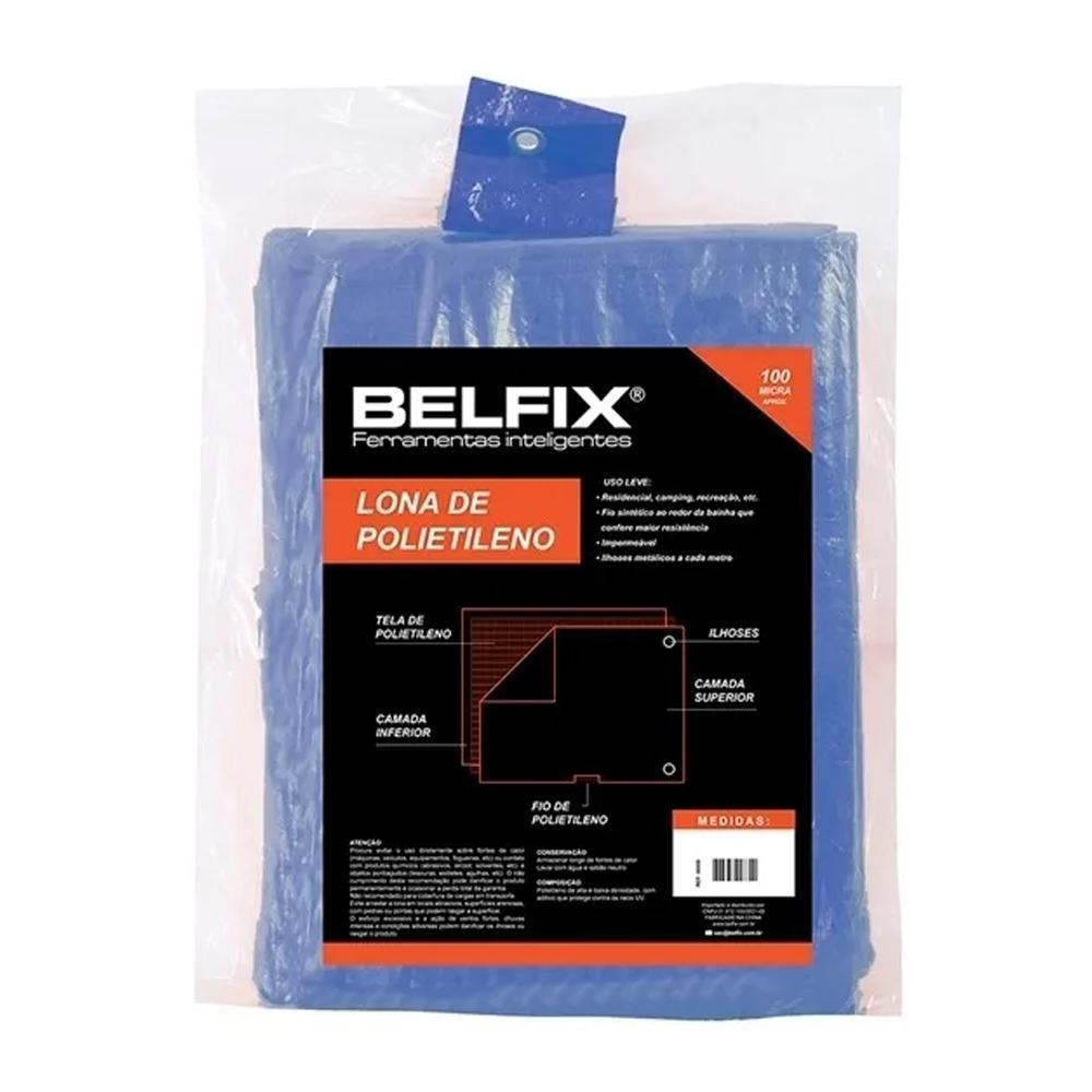 Miniatura Lona Multiuso 3x3 Azul BelFix