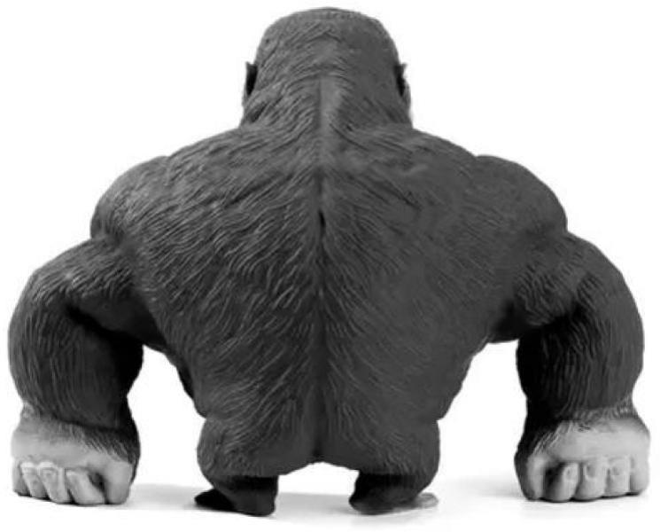 Gorila 15Cm Grande Esmaga Antiestresse Macaco Estica Braço
