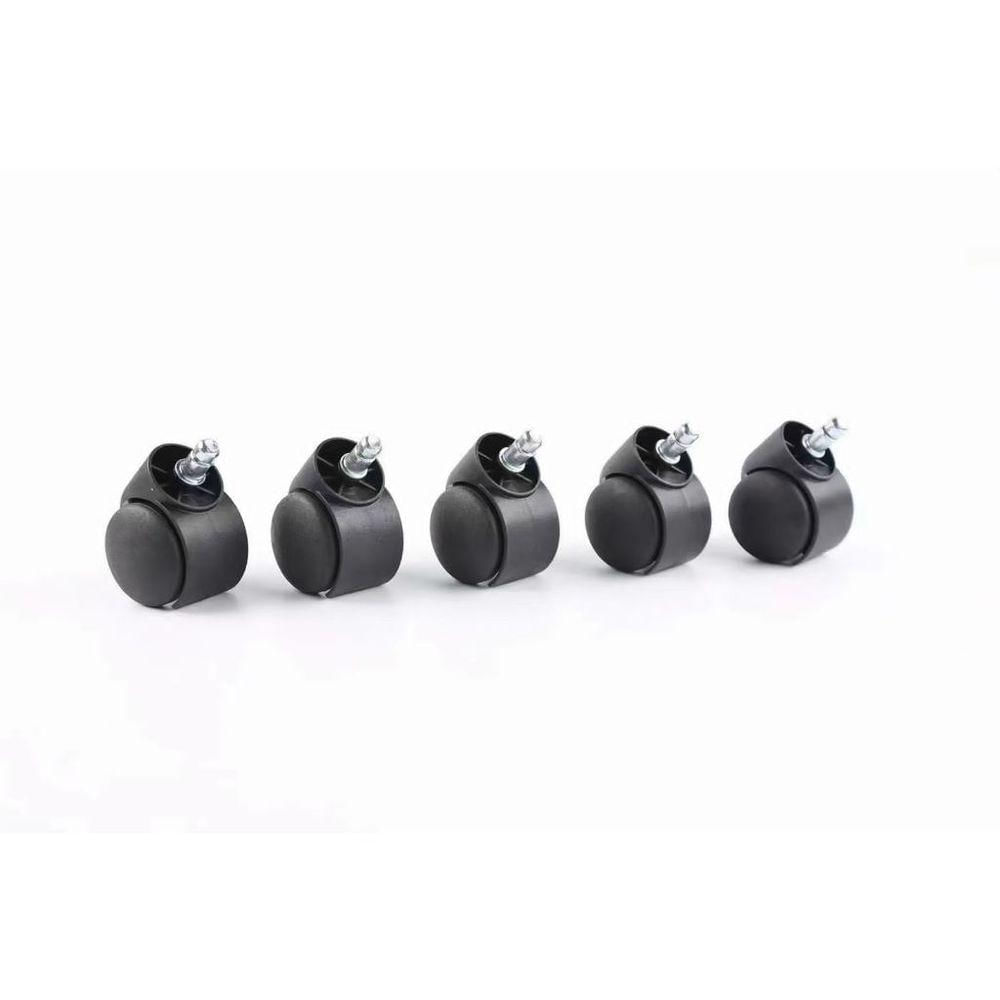 Miniatura Kit Pistão Classe 1 + 5 Rodízios Para Cadeira Giratória - Solução Completa