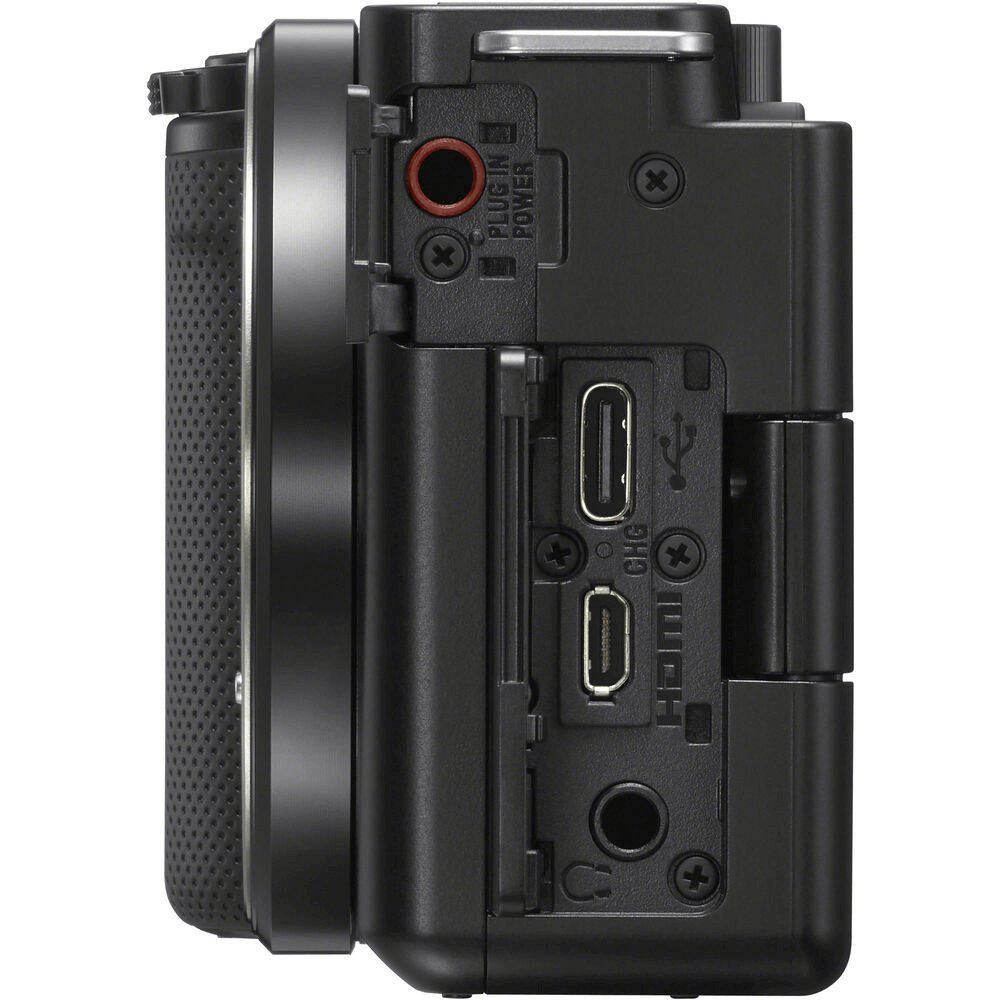 Câmera Sony ZV-E10 Mirrorless 4K com Lente 16-50mm (Preta)
