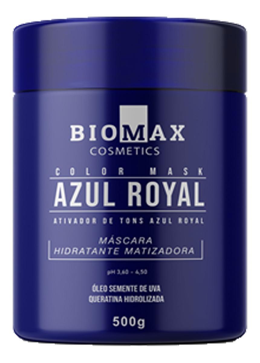 Miniatura Máscara Matizadora Azul Royal 500 Gr Hidratação