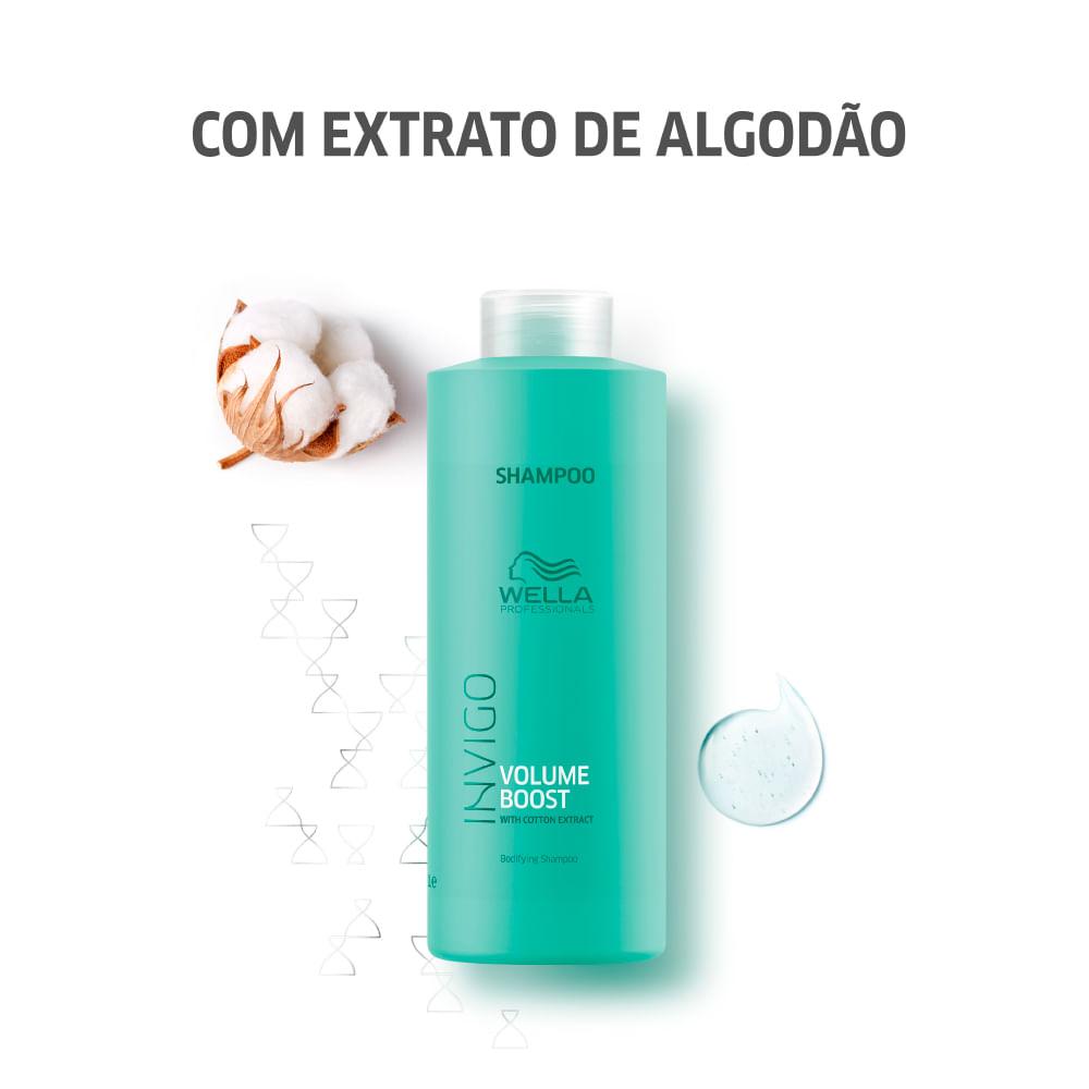 Miniatura Wella Professionals Volume Boost - Shampoo 1L