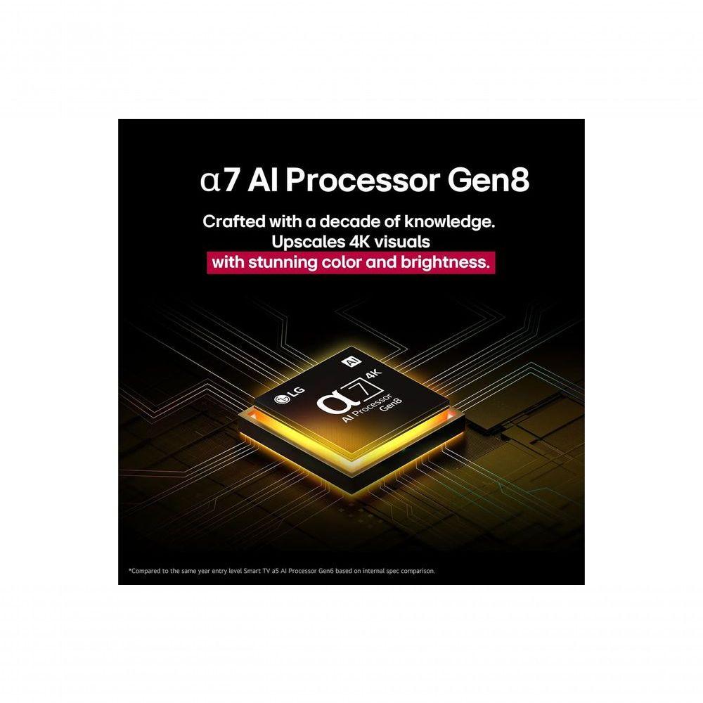 Miniatura Smart TV LG UHD AI 4K 55 UA75 Processador &alpha;7 Gen8 e Tecnologia 2025 55UA7500PSA.BWZ Bivolt