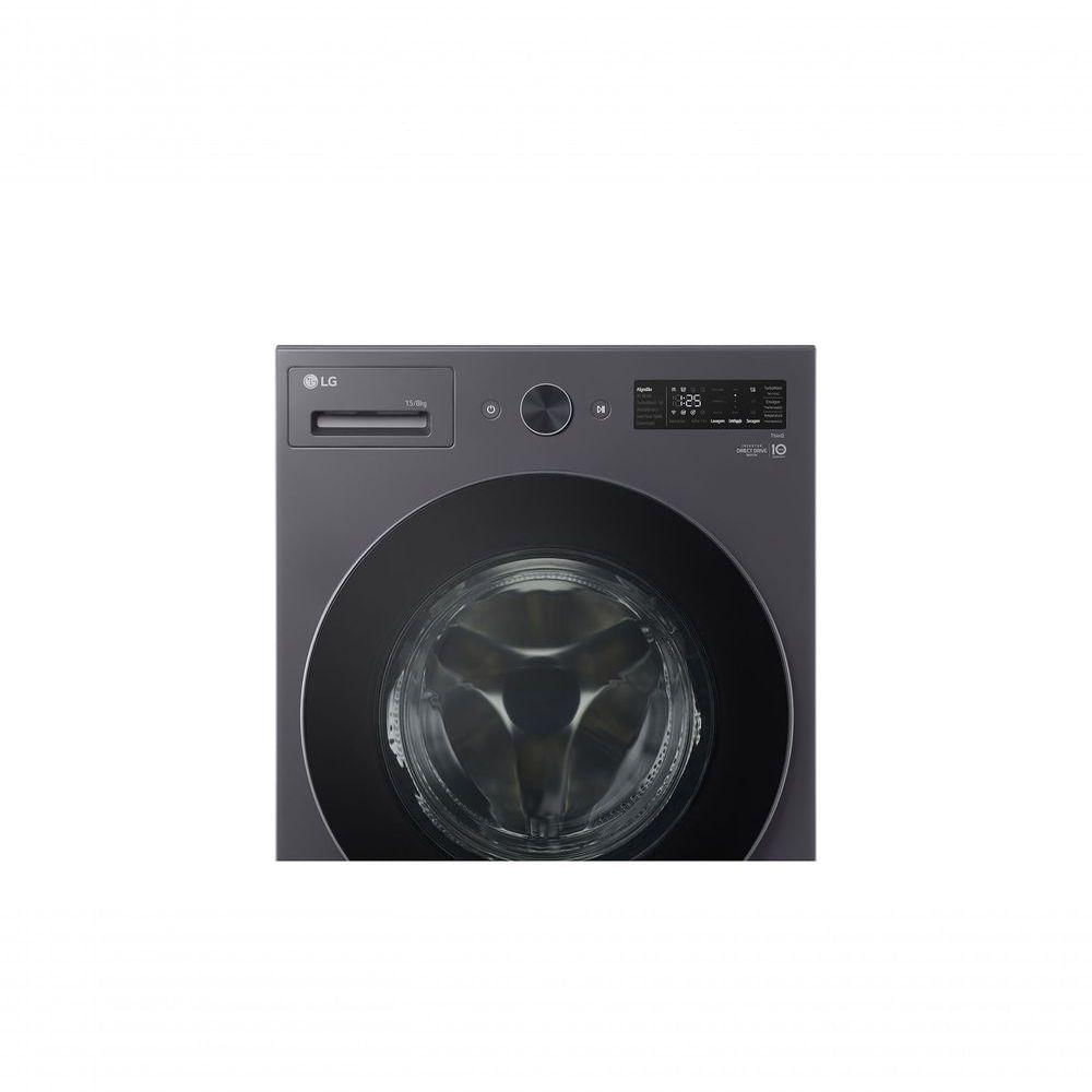 Lava e Seca Smart LG 15kg Black Inox com AIDD™ 110V