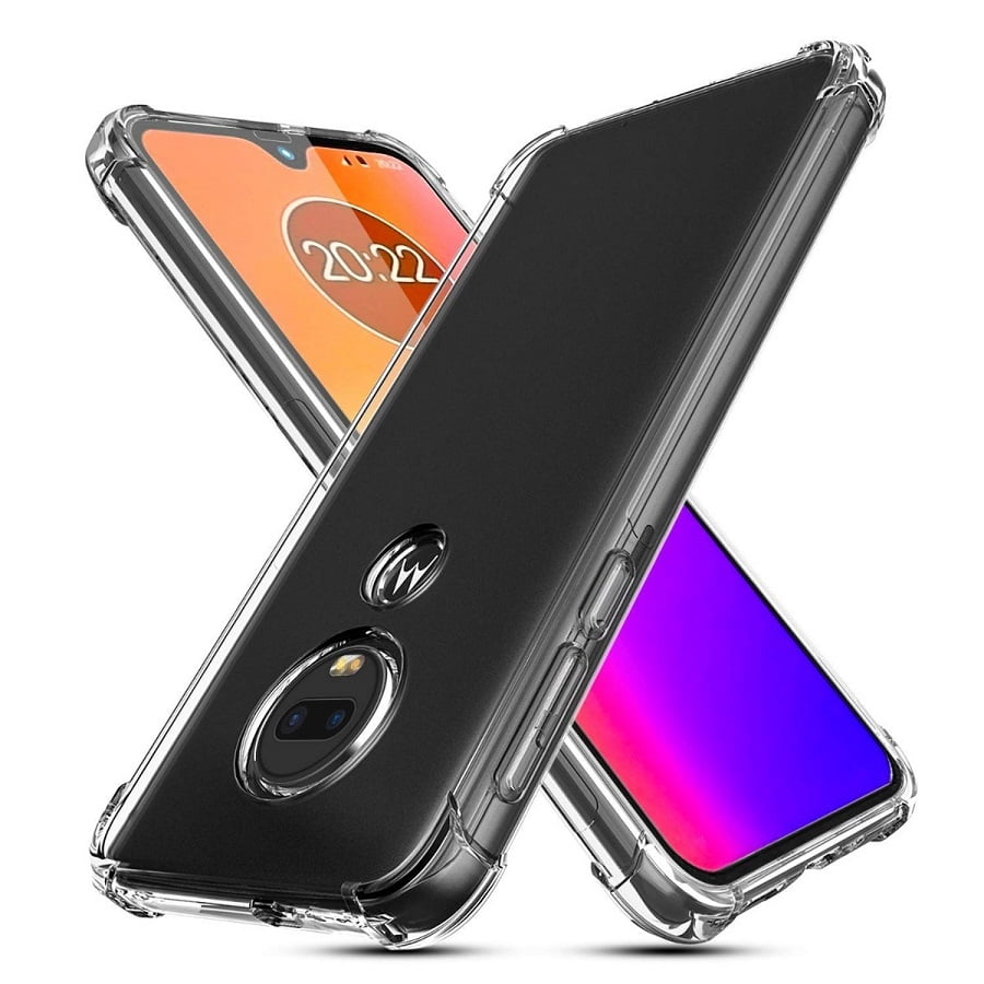 Miniatura Capinha Silicone Moto G7 G7 Plus Anti Impacto Transparente