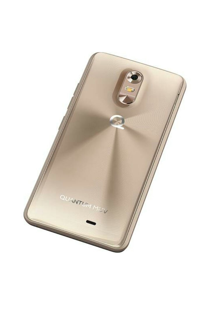Miniatura Celular Quantum Muv Pro 4g Dual Chip 32gb Tela 5,5 Dourado