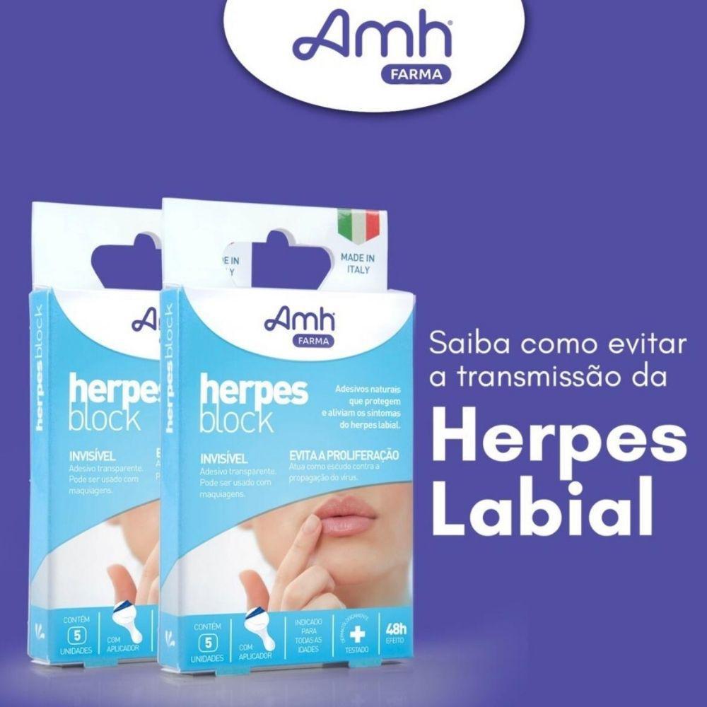 Miniatura Adesivos Naturais Herpes Block - Kit 4 Caixas