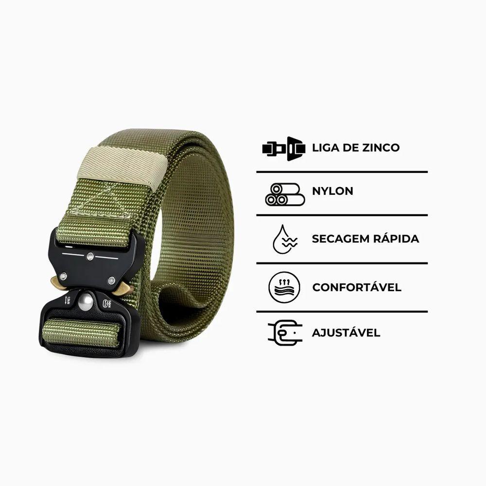 Miniatura Cinto Tático Militar Com Fivela De Metal Design Moderno E Funcional