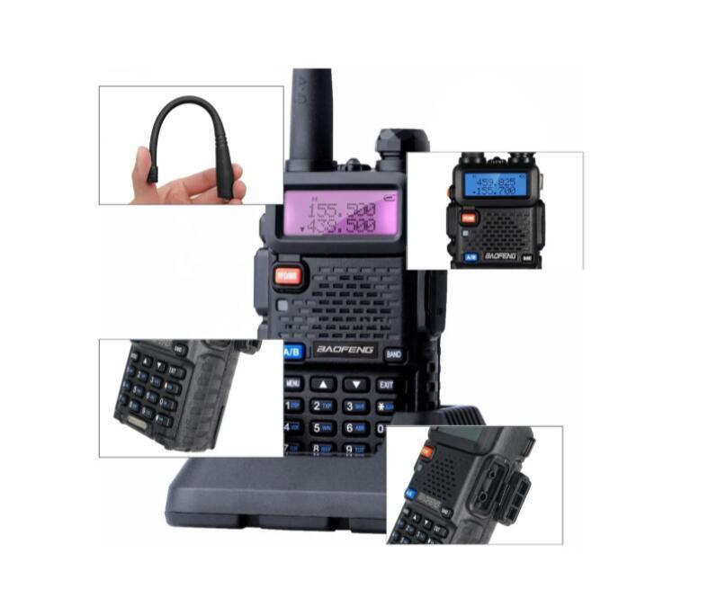 Radio Comunicador Ht Walk Talk Baofeng Dual Band Uv-5R