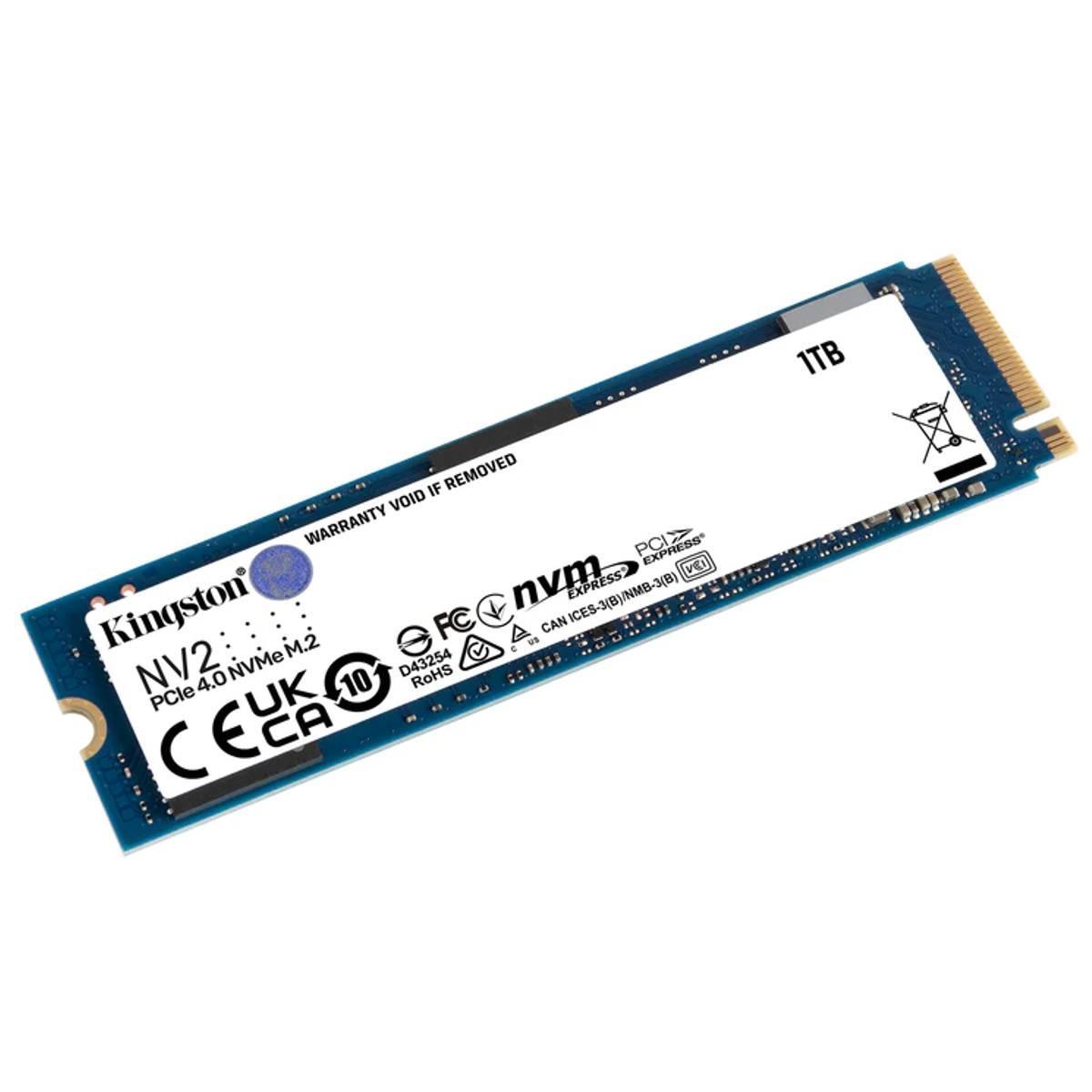 Miniatura Ssd Nv2 Pcie 4.0 Nvme M.2 3.500Mb 1Tb Ultra Rápido Kingston
