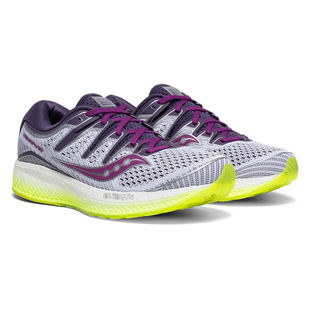Miniatura Tênis Saucony Triumph Iso 5 Feminino Branco+Roxo - 34