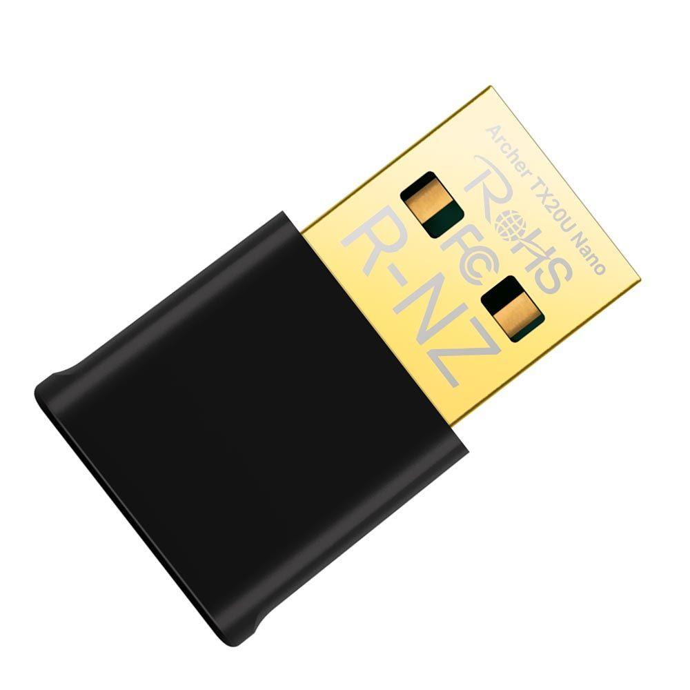 Miniatura Adaptador Wi-fi Tp-link Archer Tx20u Nano Ax1800 - 1201/574mbps - Usb - Preto
