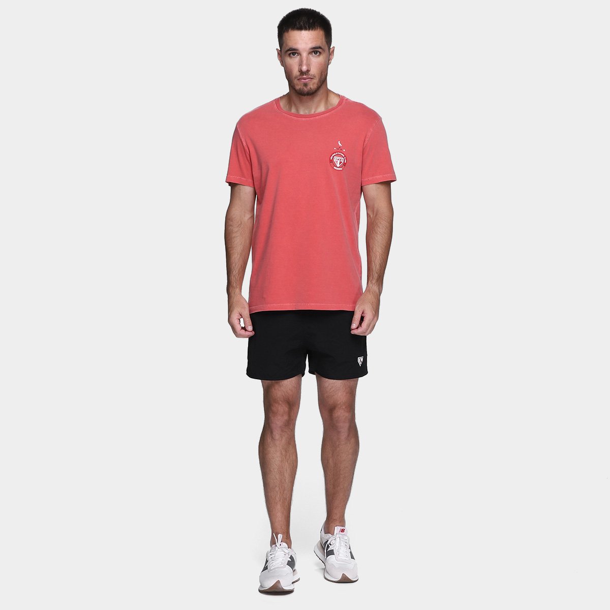 Miniatura Camiseta São Paulo Reserva Masculina Vermelho - EGG