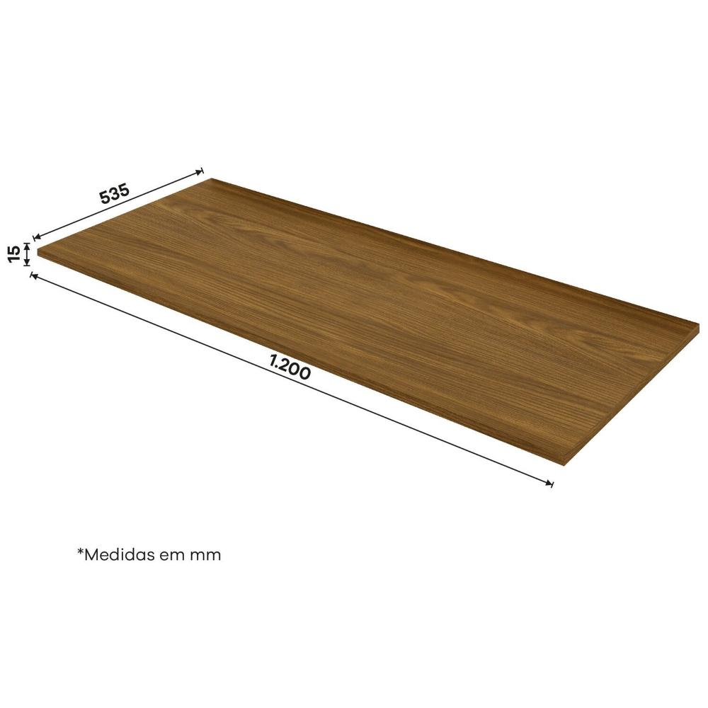 Miniatura Cozinha Compacta B125 10 Portas 2 Gavetas Nature/Off White